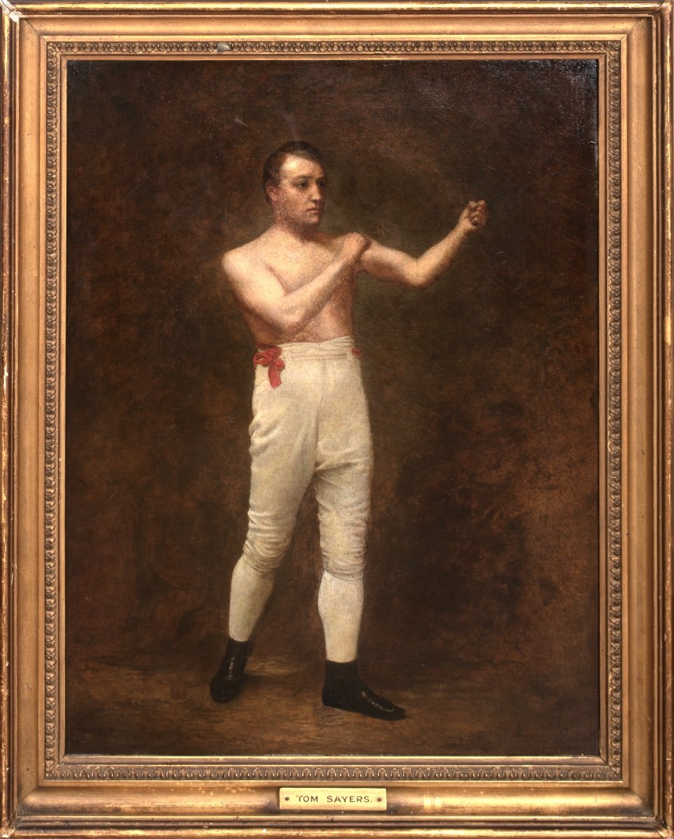 Portrait Of The Boxer Tom Sayers (1826-1865), 19th Century English School 