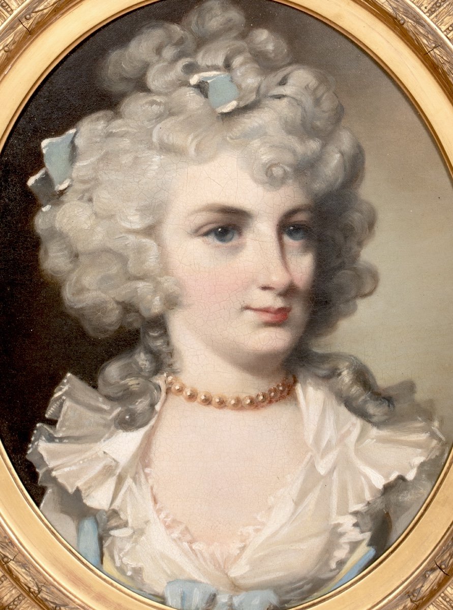 Portrait Of Maria Walpole, Duchess Of Gloucester And Edinburgh (1736-1805), 18th Century -photo-3