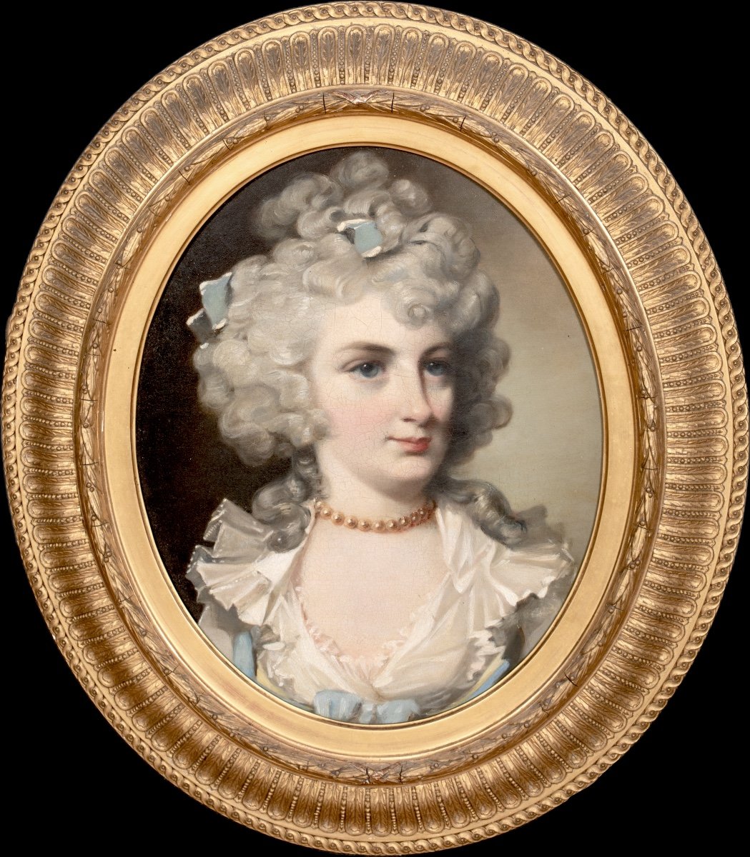 Portrait Of Maria Walpole, Duchess Of Gloucester And Edinburgh (1736-1805), 18th Century 