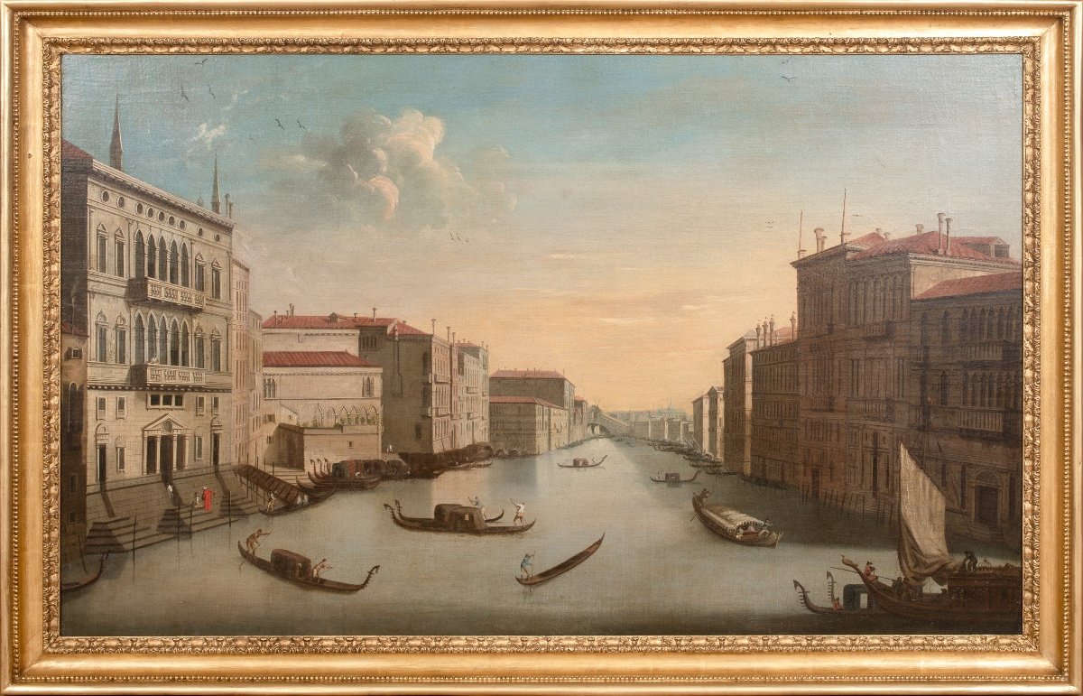 The Grand Canal, Venice, 18th Century Circle Of Canaletto (1697-1768)  