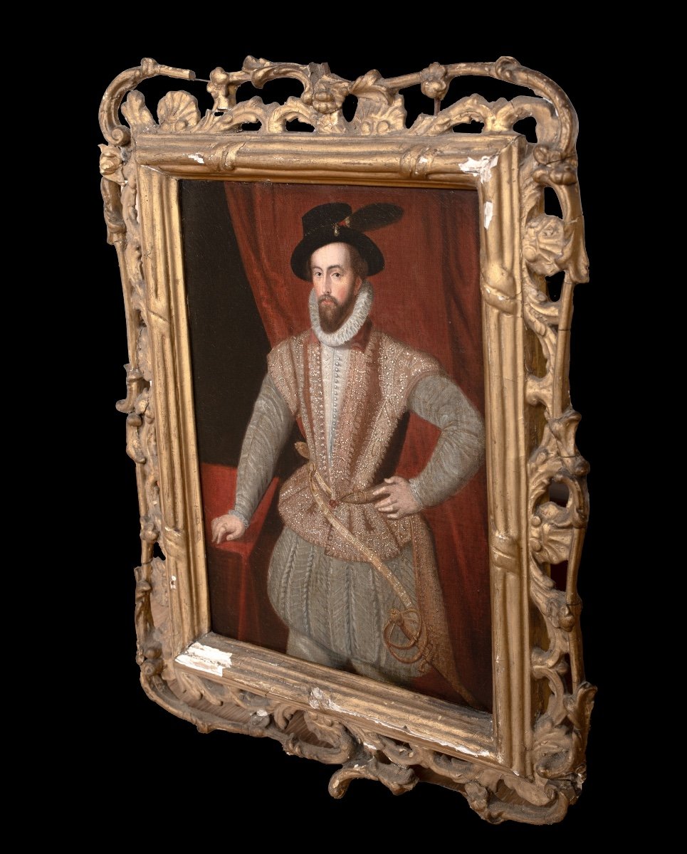 Sir Walter Raleigh (1553-1618), 16th Century Elizabethan Court Portrait Portrait -photo-3