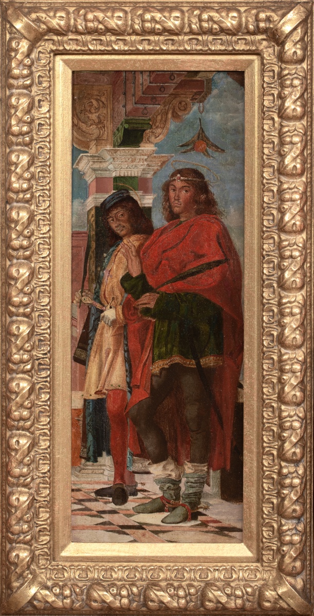 Saint Nazarius & Celsus (350ad), 18th Century Diptych Of The Christian Knights & Martyrs 