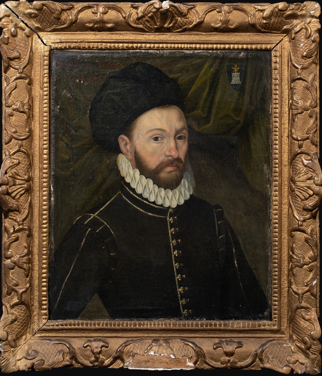 Don Lorenzo De Suarez, Daté De 1494  Portrait De La Cour d'Espagne  