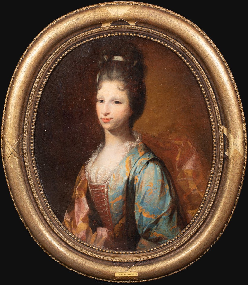 Portrait Of Madame De Cotte, Circa 1710