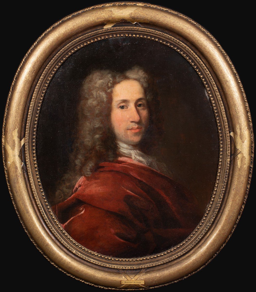 Portrait Of Monsieur De Cotte, Circa 1710-photo-2