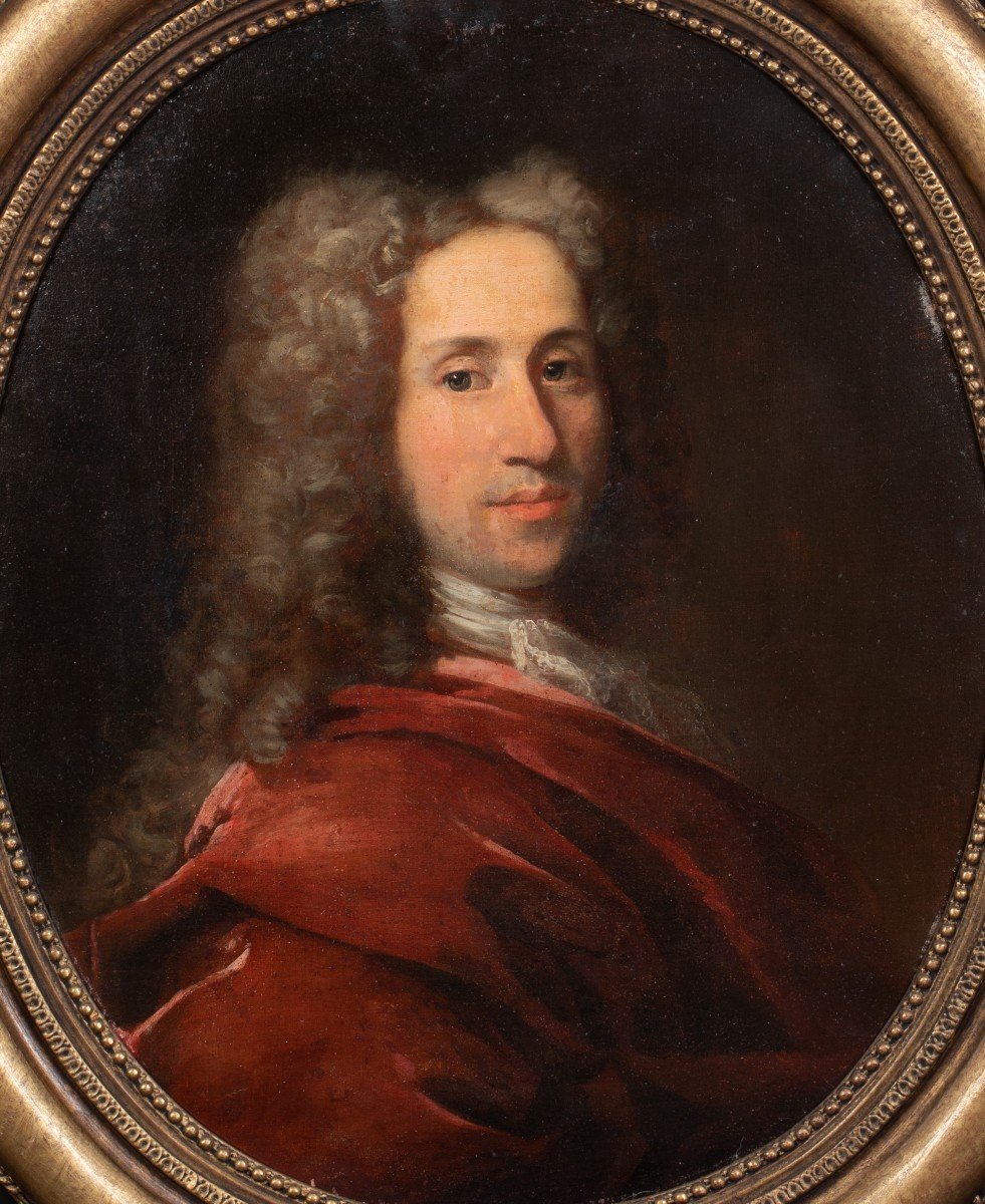 Portrait Of Monsieur De Cotte, Circa 1710-photo-3