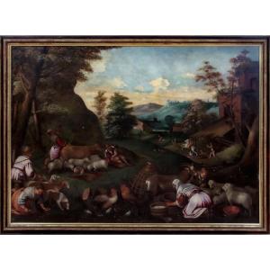 Une Allégorie Du Printemps, XVIe Siècle  Atelier De Jacopo Bassano (1510-1592) 