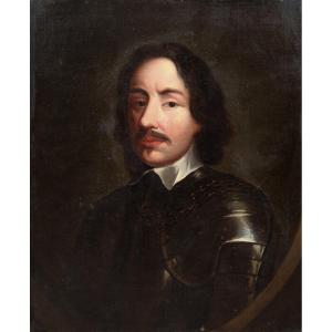 Portrait Du Général Henry Ireton (1611-1651), Gendre d'Oliver Cromwell, XVIIe Siècle  