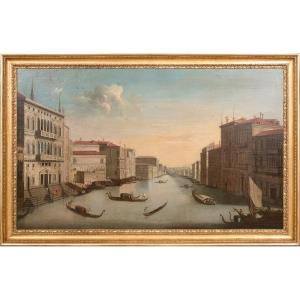 The Grand Canal, Venice, 18th Century Circle Of Canaletto (1697-1768)  