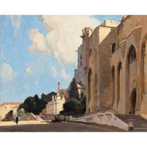 Chapelle De l'Oratoire, Avignon, Vers 1900  Par Richard Jack, Ra, Ri, Rp, Arca (1866-1952) 