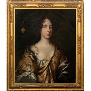 Portrait Of Barbara Palmer, Duchess Of Cleveland, 17th Century Workshop Of Sir Peter Lely