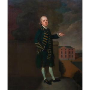 Portrait De George Farington, Compagnie Des Indes Orientales, XVIIIe Siècle