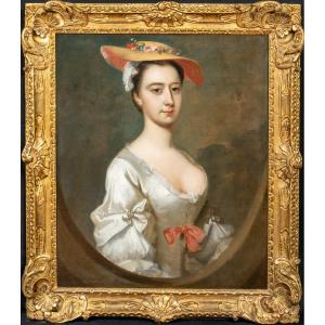 Lady Dixie De Bosworth, 18th Century Attributed To Henry Pickering (1720-1771)
