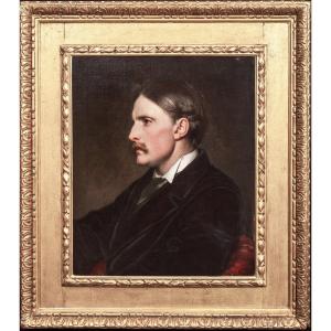 Portrait De Henry Evans Gordon (1842-1909)  Par Frederic, Lord Leighton, Pra