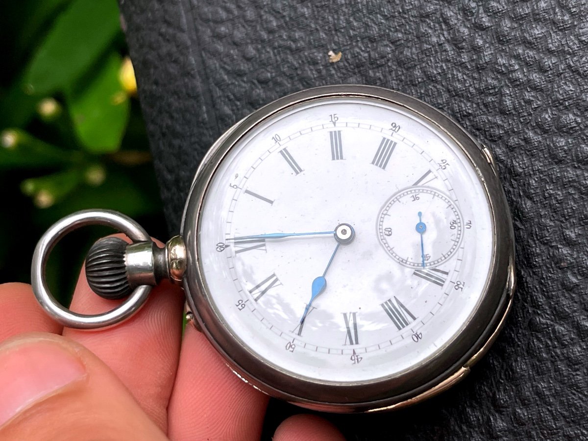 Rare Gusset Minute Repeater Chiming Pocket Watch 