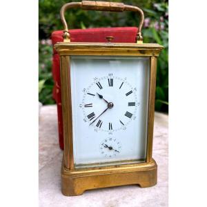 Officer's Travel Clock Large And Small Sonnerie Clock 