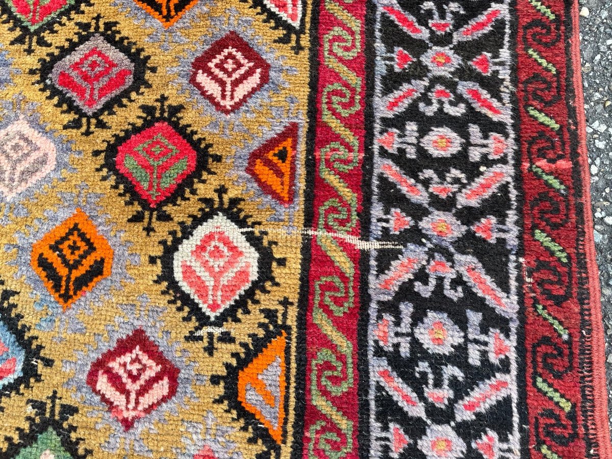 Caucasian Gallery Carpet From Dagestan 1902-photo-7