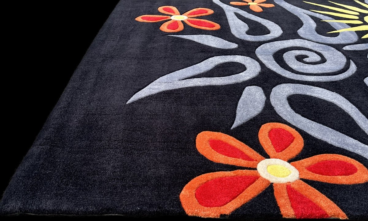 Tapis Art Déco Flower'S-photo-2