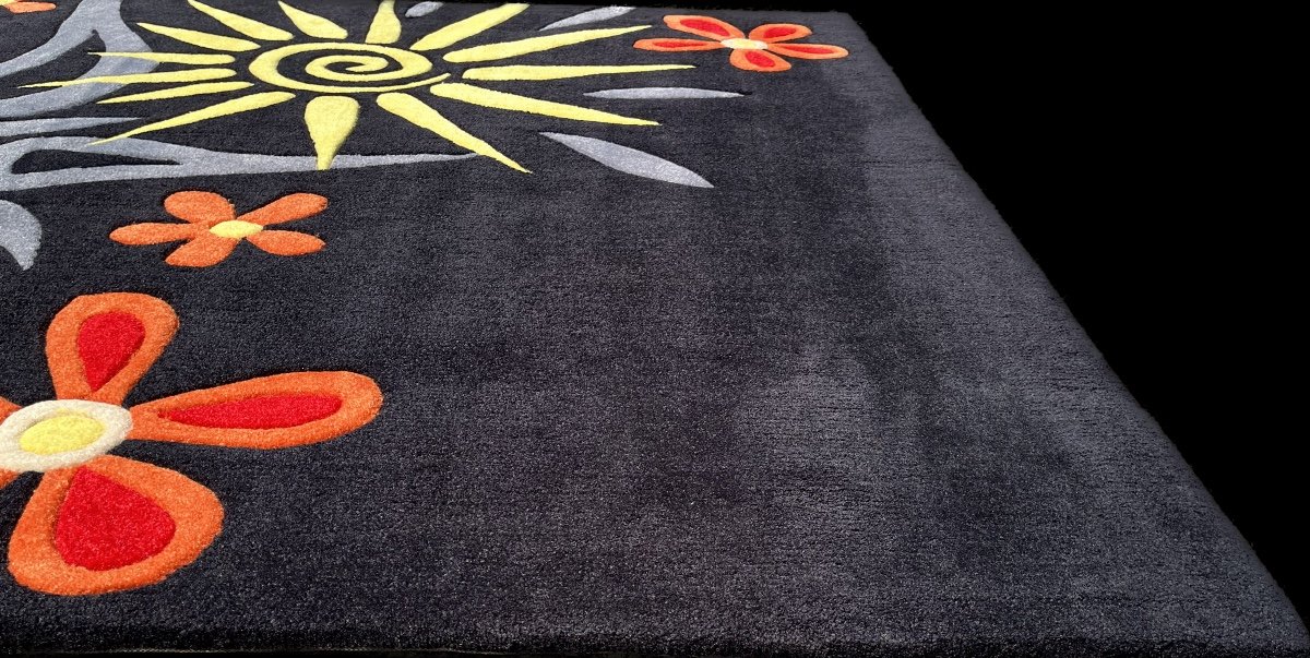 Tapis Art Déco Flower'S-photo-4