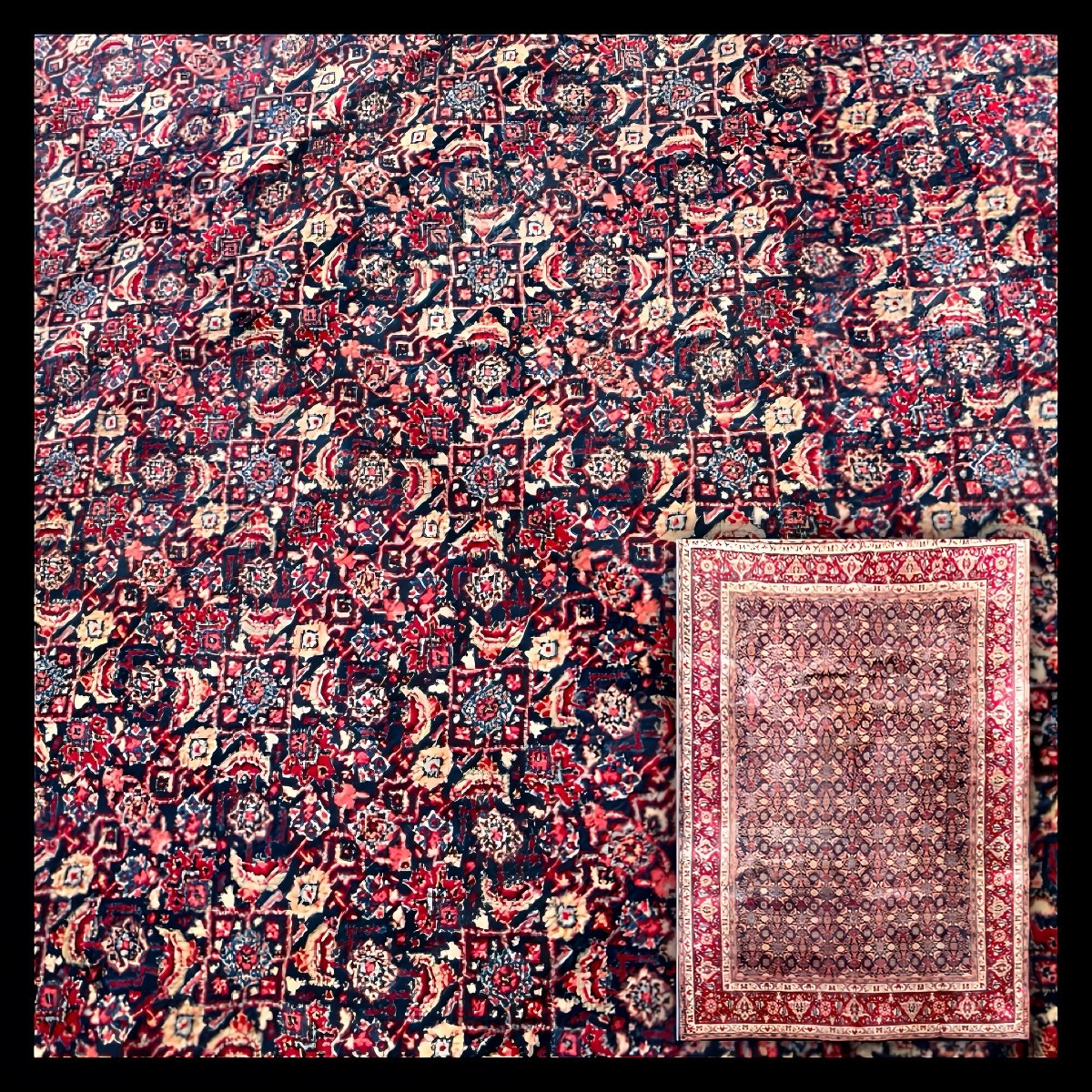 Sarough Mahal Rug Circa 1960. 340x239 Cm