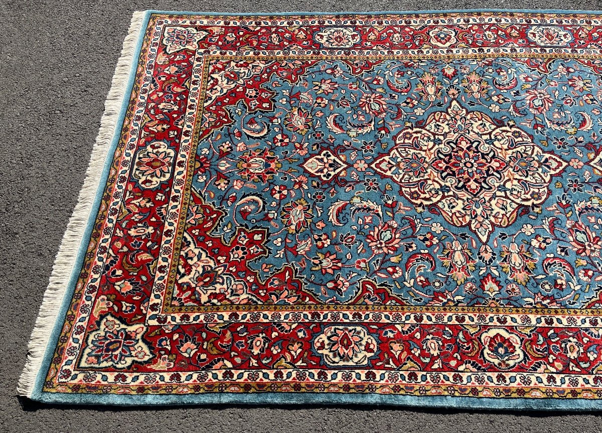 Sarough Persian Rug Circa 1960. 211x137 Cm-photo-1