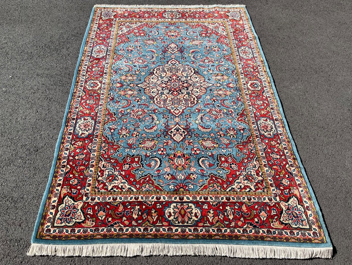 Sarough Persian Rug Circa 1960. 211x137 Cm-photo-6