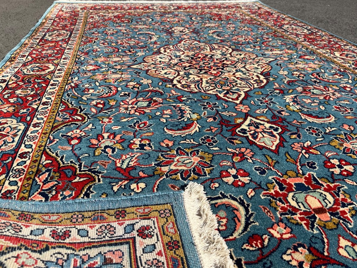 Sarough Persian Rug Circa 1960. 211x137 Cm-photo-8