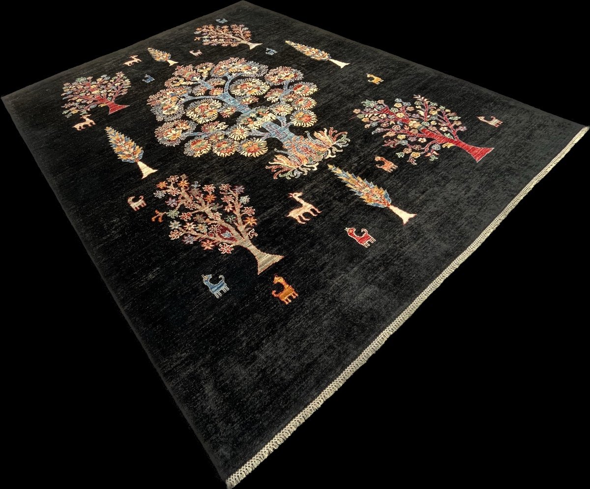 Gabbeh Loribaff Rug 266x200 Cm-photo-3