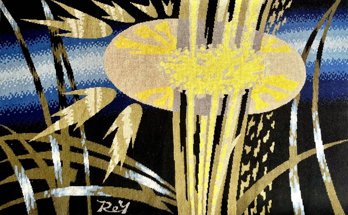 P. Rey Contemporary Art Tapestry-photo-2