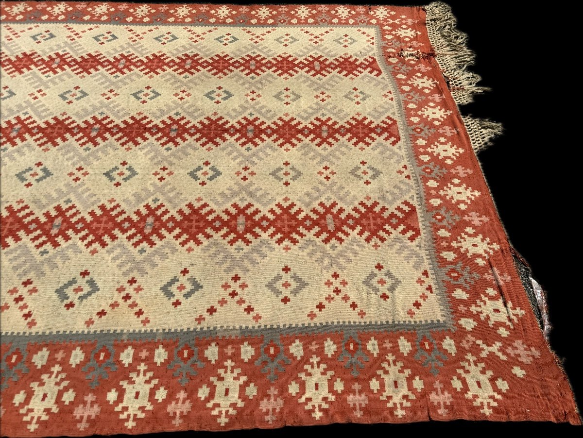 Antique Kilim Rug -photo-3