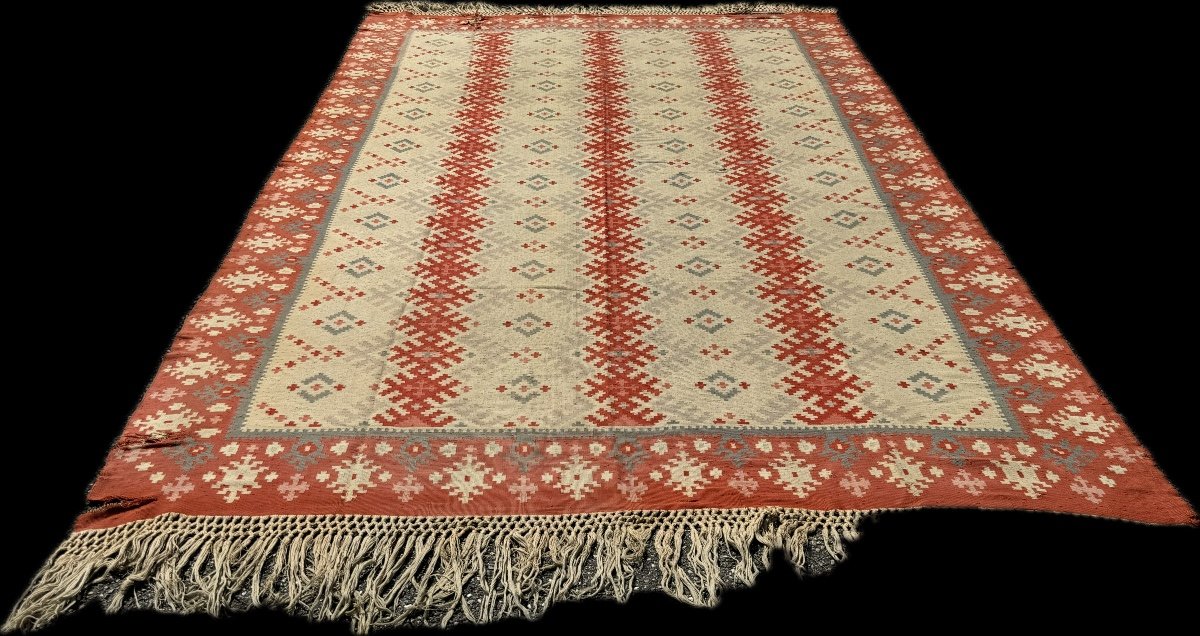 Antique Kilim Rug -photo-4