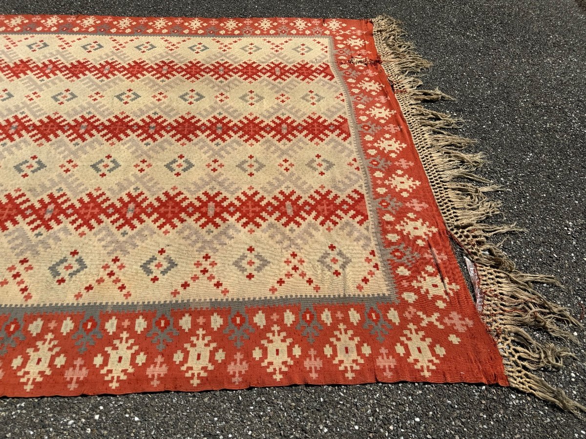 Antique Kilim Rug -photo-3