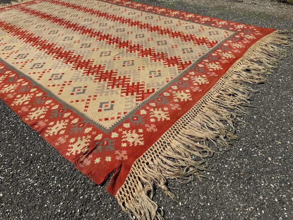 Antique Kilim Rug -photo-5