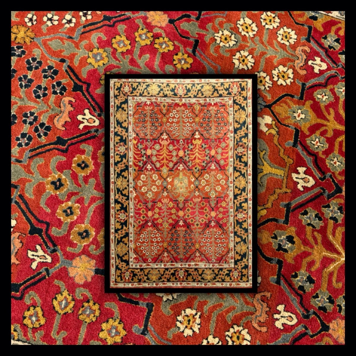 European Safavid Design Rug