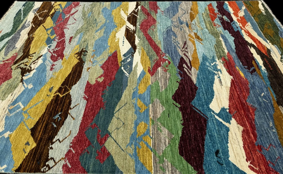 Modern Gabbbeh Chobi Rug-photo-2