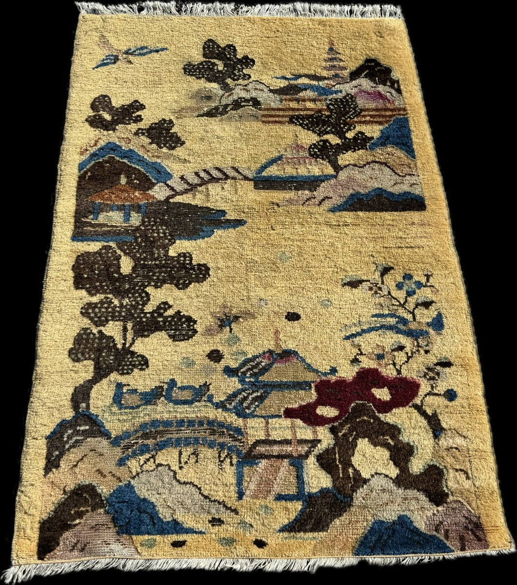 Pao-tao Tapis Chinois Chinoiserie-photo-3