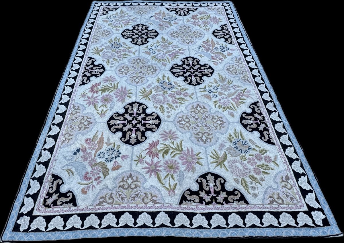 Tapis Européen Brodé 257x176 cm-photo-2