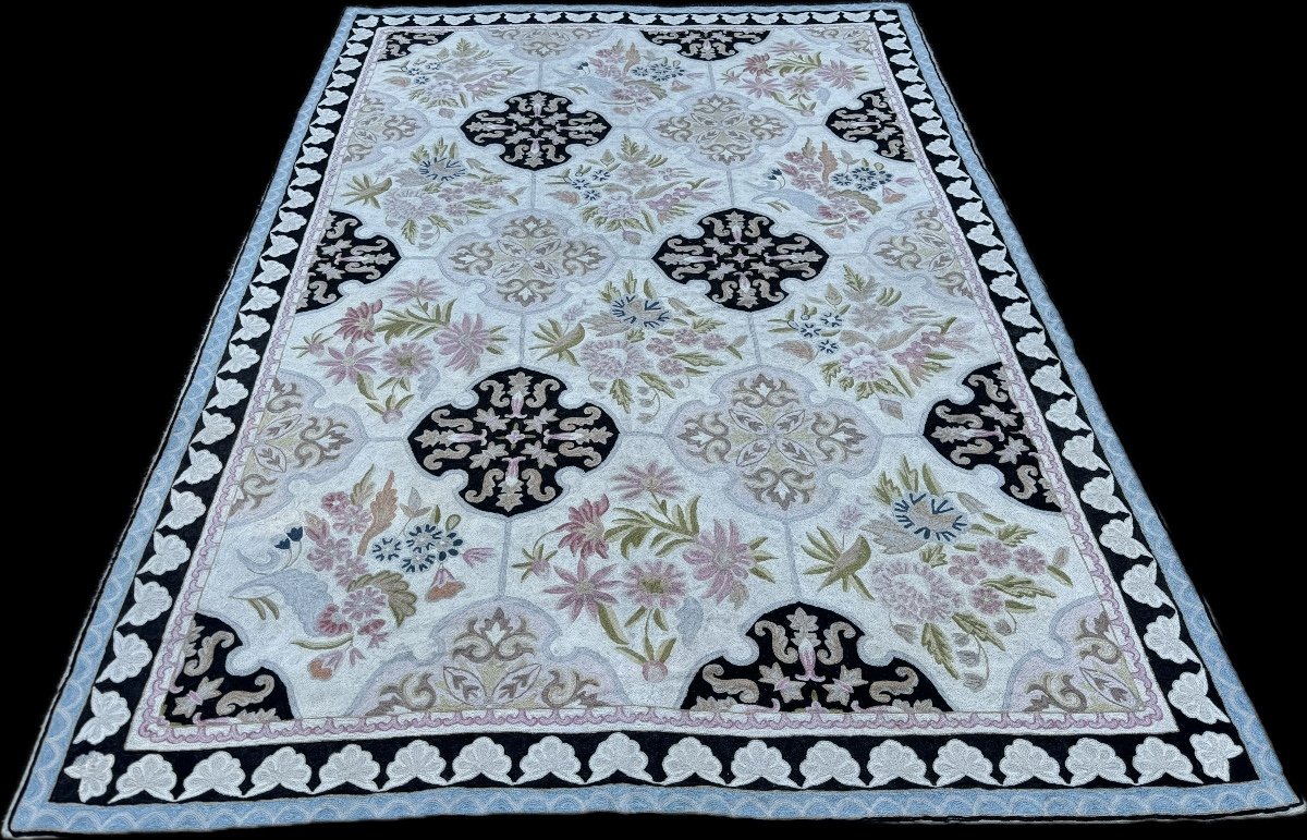 Tapis Européen Brodé 257x176 cm-photo-1