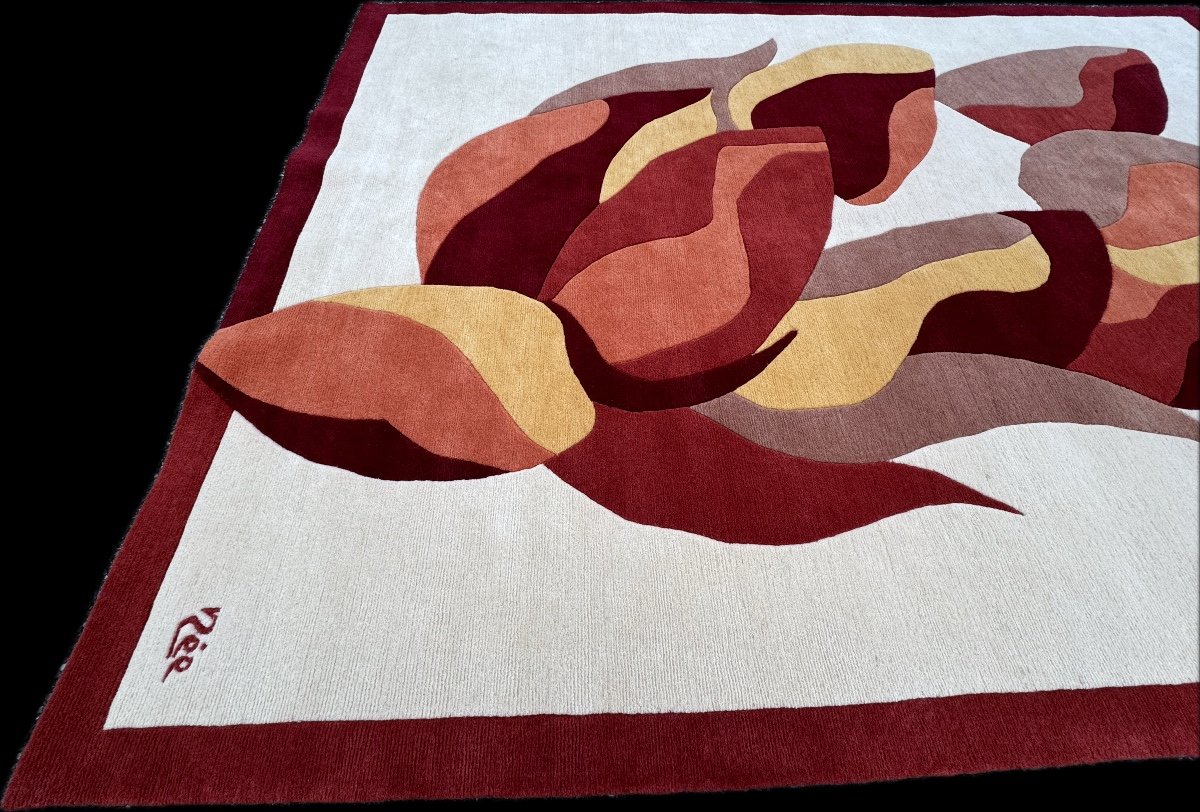 Art Deco Aubusson Rug By Paulette Née-photo-5