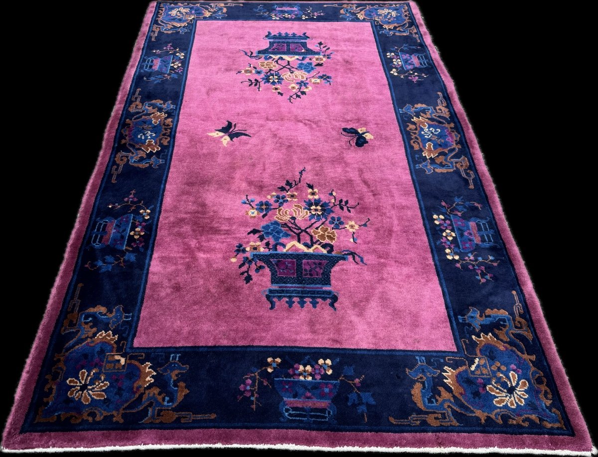 China Art Deco Rug Circa 1930. 203x120 Cm-photo-2