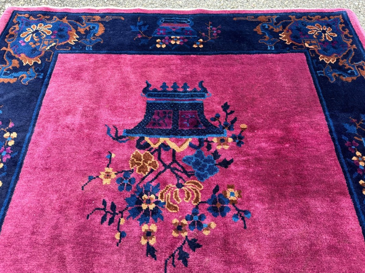 China Art Deco Rug Circa 1930. 203x120 Cm-photo-3