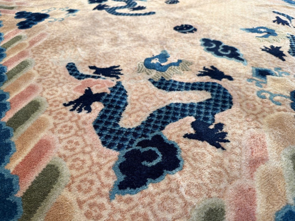 Beijing Ningxia Carpet, Circa 1920-photo-4