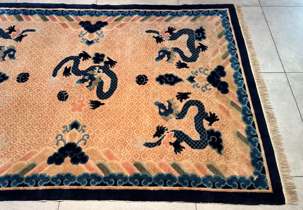 Beijing Ningxia Carpet, Circa 1920-photo-1