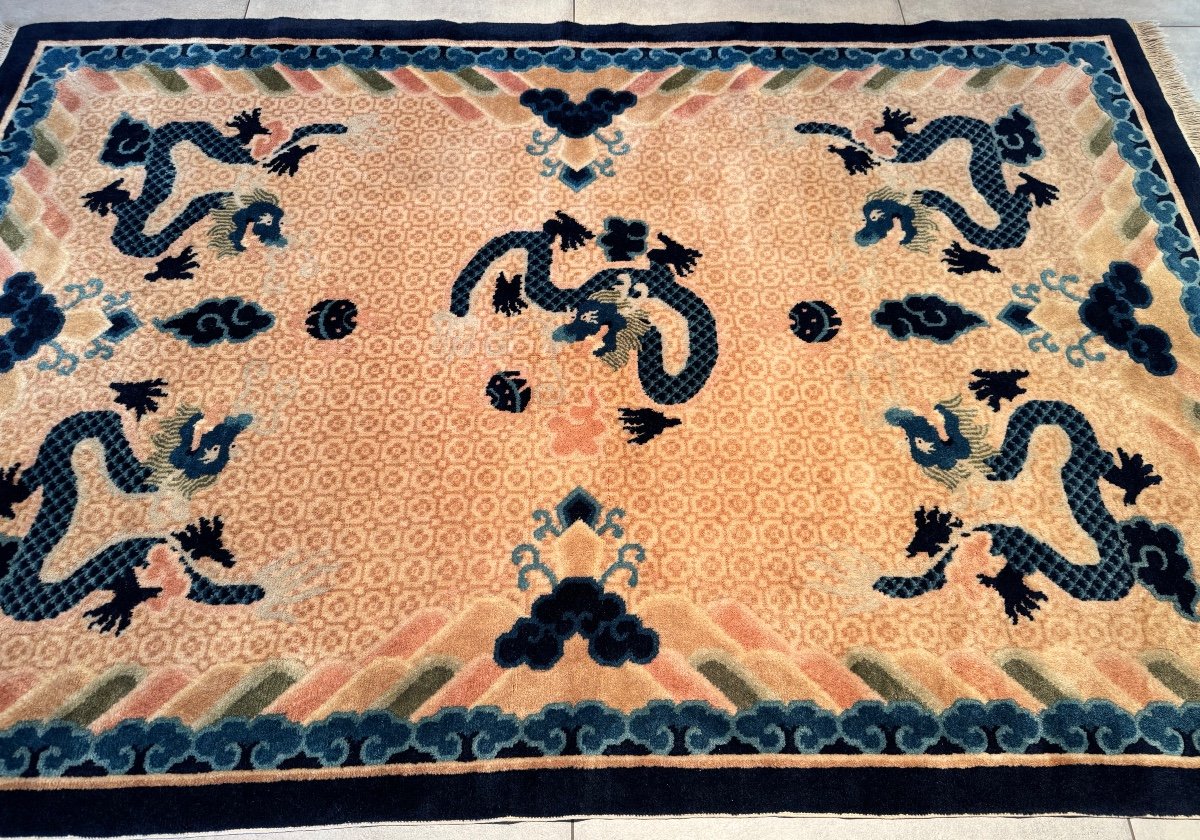 Beijing Ningxia Carpet, Circa 1920-photo-2