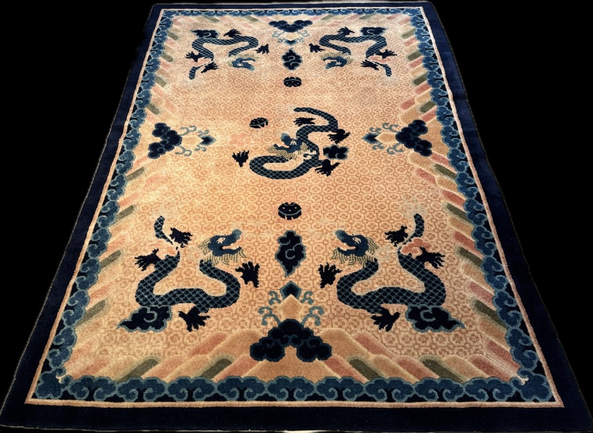 Beijing Ningxia Carpet, Circa 1920-photo-5