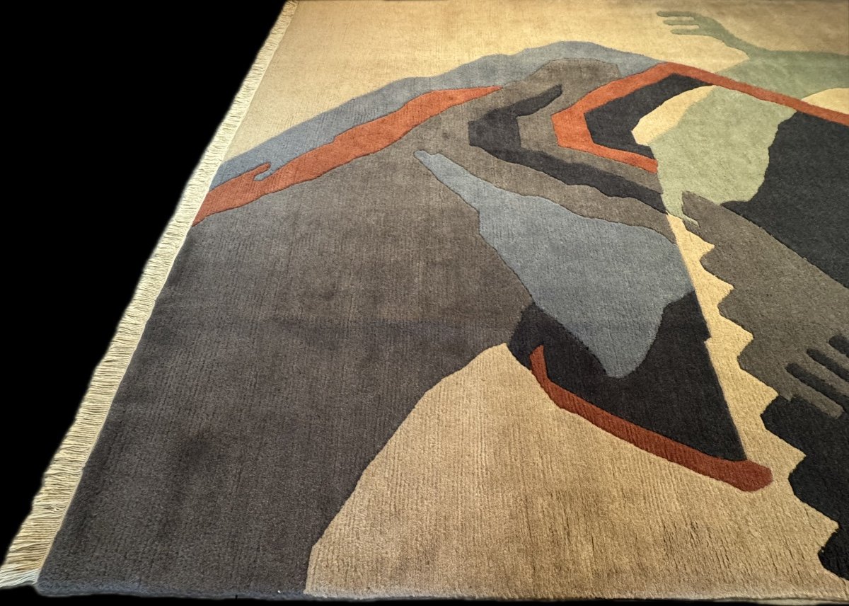 Modern Nepalese Rug-photo-3