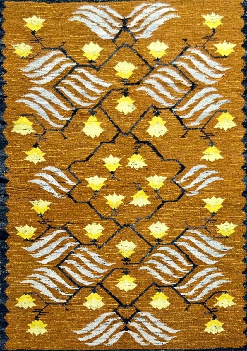 Tapis Scandinave Kilim Röllakan 210x160 cm -photo-2