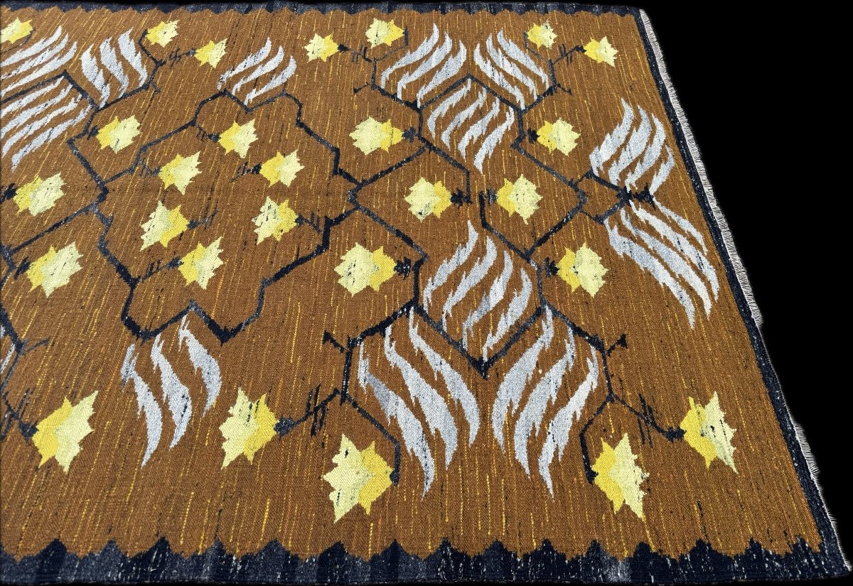 Tapis Scandinave Kilim Röllakan 210x160 cm -photo-3