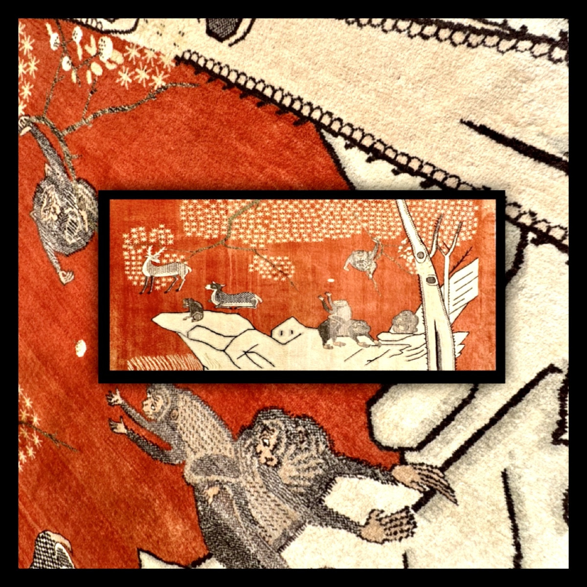 Tapis Turkestan - Kothan Samarkande 268x180 cm 