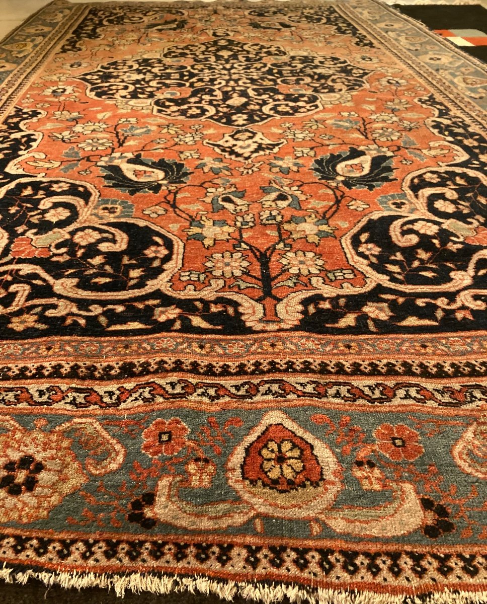 Old Persian Tabriz Rug Around 1920-photo-2